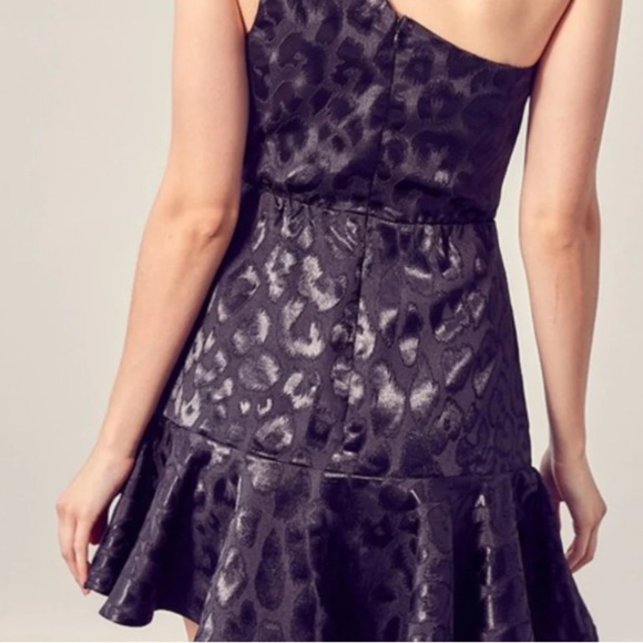 Do+Be Black Leopard Dress - Picture 2 of 11